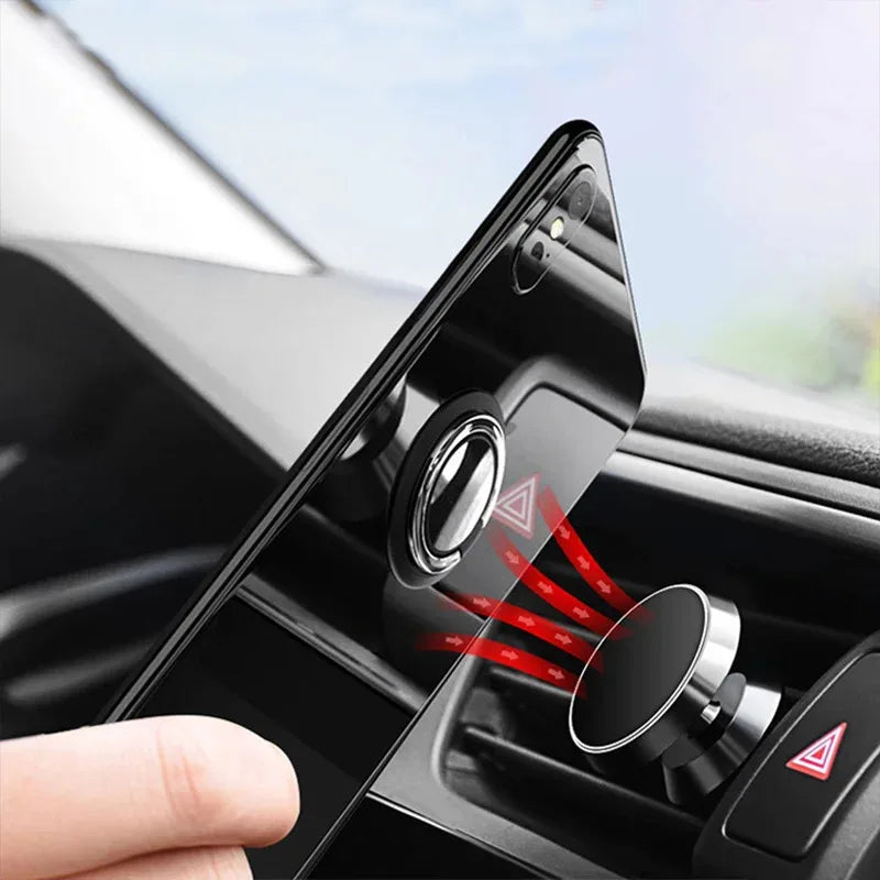 1/2/3pcs Luxury Finger Ring Holder Stand Grip 360 Rotating For Mobile Phone Car Magnetic Mount Phone Back Sticker Pad Unniversal Oasis Select