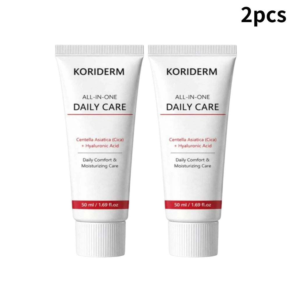 Centella Asiatica Face Cream Nourish Dry Skin Smoothing Rejuvenation Strengthen Barrier Non Irritating Cream Facial Moisturizer Oasis Select 2PCS
