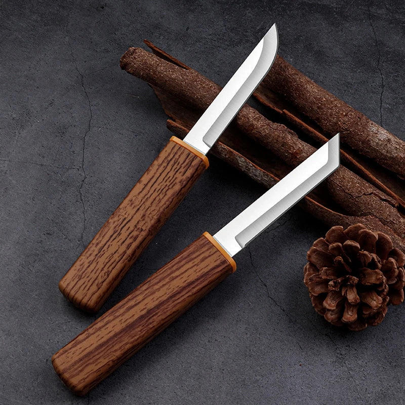 Dragon And Phoenix Double Knife Stainless Steel Mandarin Duck Knife Portable Portable High Hardness Multifunctional Fruit Knife Oasis Select