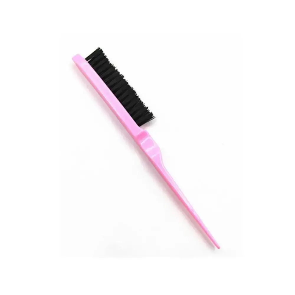 5pcs Hairdressing Tools Pointed Tail Comb Dual Head Eyebrow Brush Triple Row Comb Coiler Hair Salon Styling Comb Oasis Select