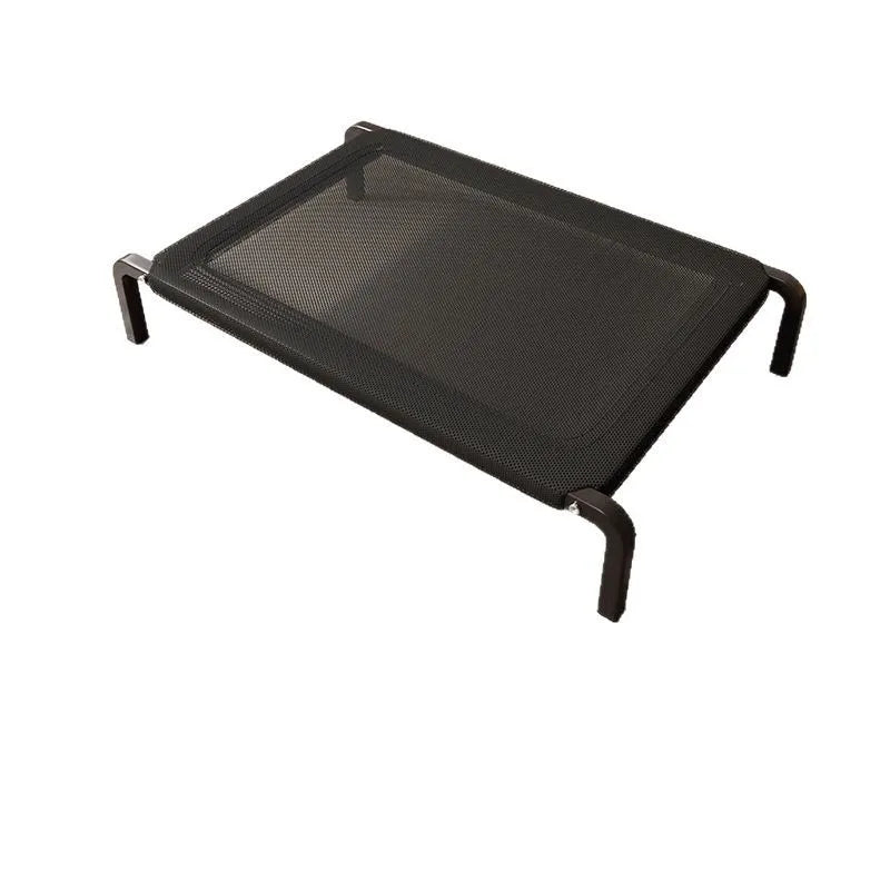 Pet Supplies Foldable Dog Bed All Season Large and Small Dogs Camp Bed Detachable Waable Military Sle Dog House for Summer Use Oasis Select black 25-35KG