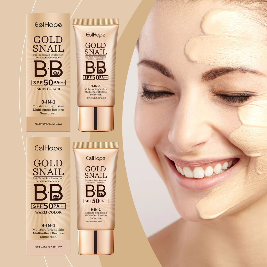 Eelhope BB Cream Foundation – Waterproof, SPF & Concealer 40ml BB Cream Foundation Oasis Select