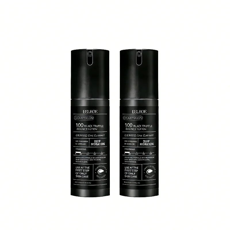 Black Truffle Lotion Essence Soft Radiant Moisturized Skin Centella Oasis Select 50ml 2pcs