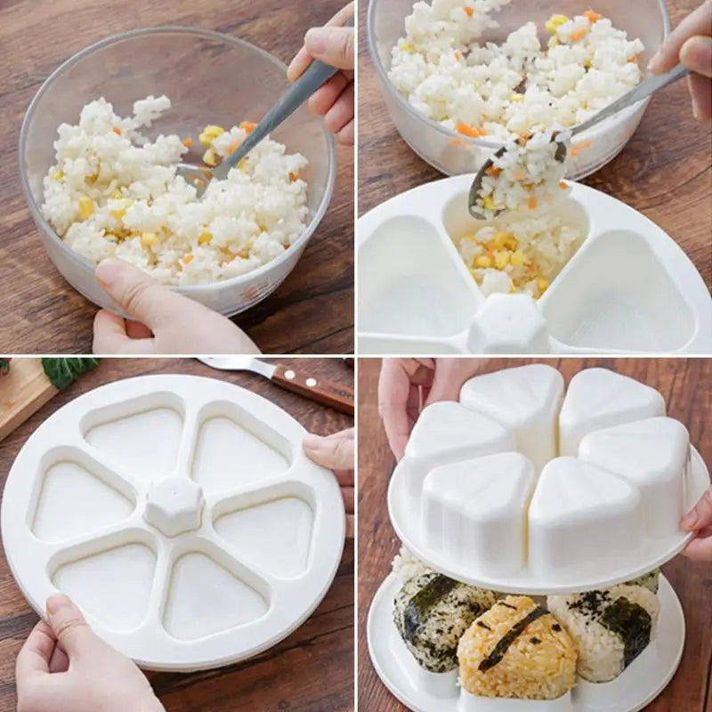 Sushi Maker Sushi Press Maker And Sushi Making Kit For Japanese Onigiri Home D I Y Onigiri Press Kit Press Mold Rice Ball Making Oasis Select