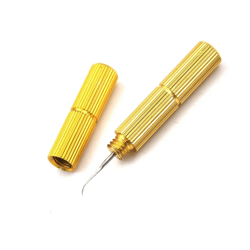 11pcs AirBrush Spray Gun Nozzle Cleaning Set Needle Brush Repair Tool Stainless Steel Handle Precision Car Motorcycle Kit Oasis Select