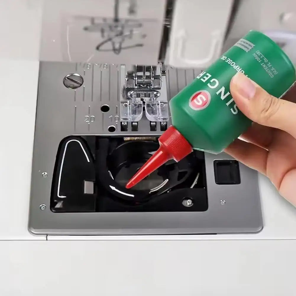 Sewing Machine Oil Original Imported Sewing Machine Oil Lubricant White Oil Sewing Machine Oil special oil lubricant 1-5PC Oasis Select