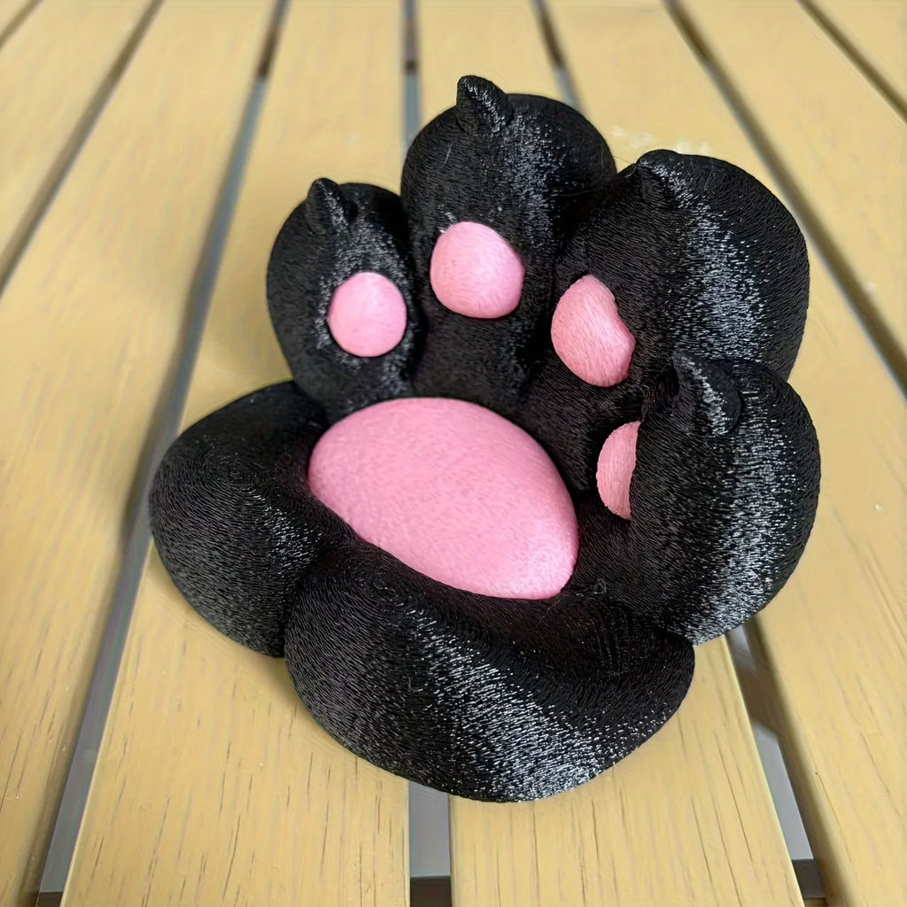 Cute Cat Paw Phone Holder PP Hard Plastic Tablet Stand Desktop Decoration 3D Printing Lazy Support Stand Home Desktop Decoration Oasis Select