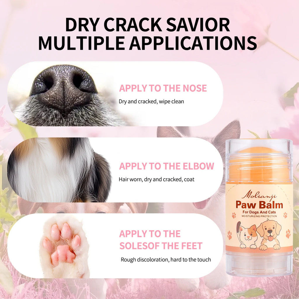 Pet Paw & Nose Moisturizing Cream – Anti-Crack for Dogs & Cats Pet Paw Balm Oasis Select