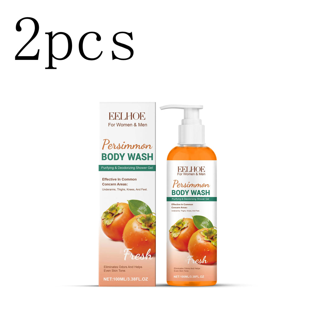 Persimmon Fresh Shower Gel – Refreshing Daily Body Wash Shower Gel Oasis Select 2boxed