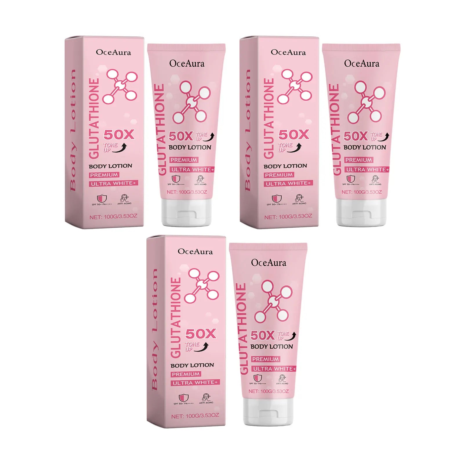 OceAura Brightening Body Cream – Dark Spot & Skin Tone Lotion Body Brightening Cream Oasis Select 300g boxed