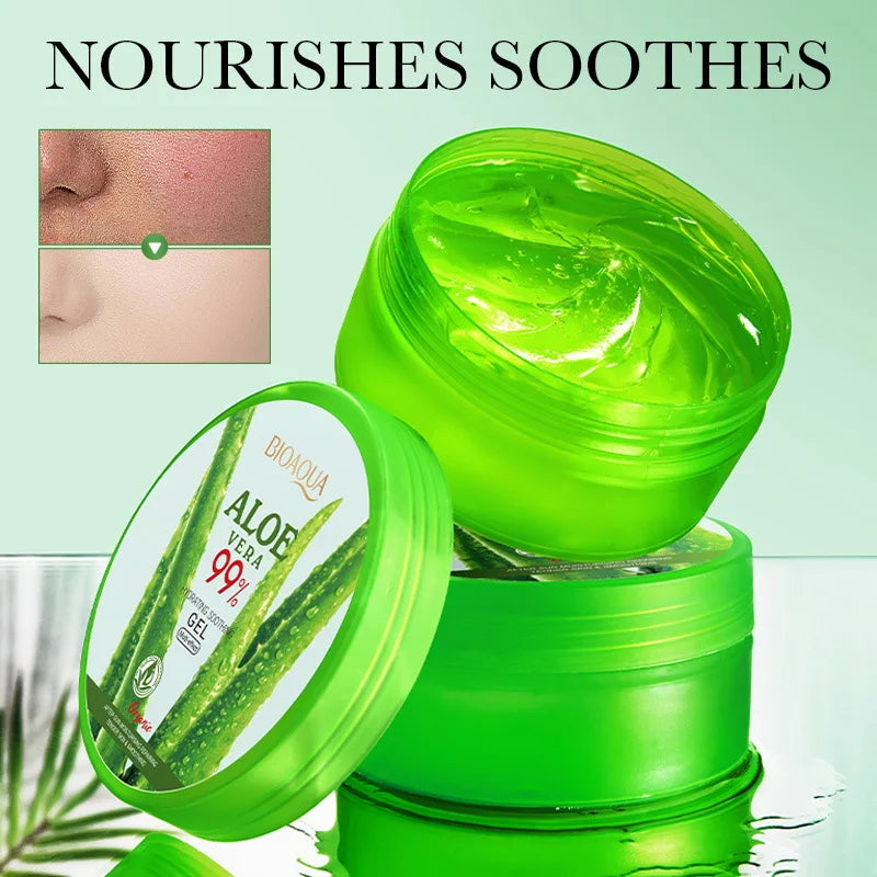 BIOAQUA Aloe Vera Gel Cream 300g – Hydrating Face Moisturizer Aloe Vera Face Cream Oasis Select