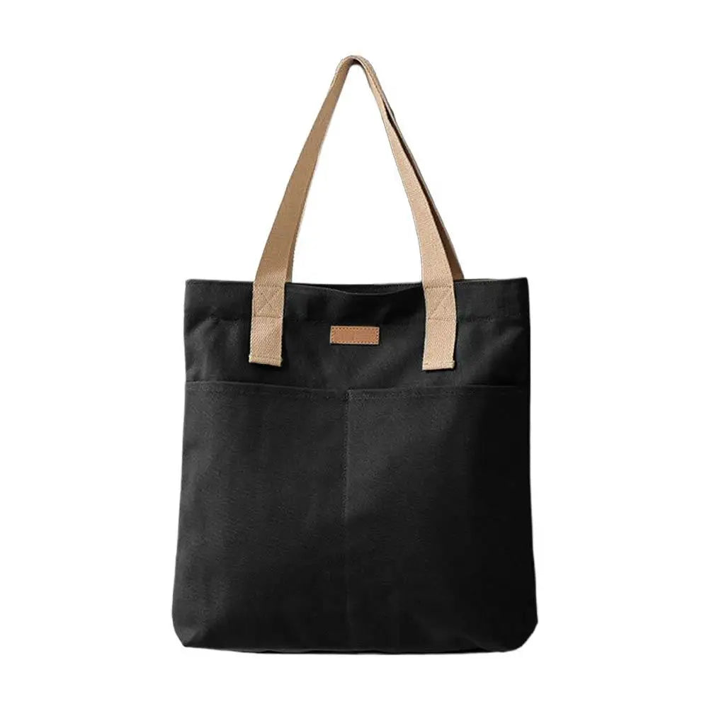 Women's Large Canvas Tote Bag – Shoulder, Beach & Shopping