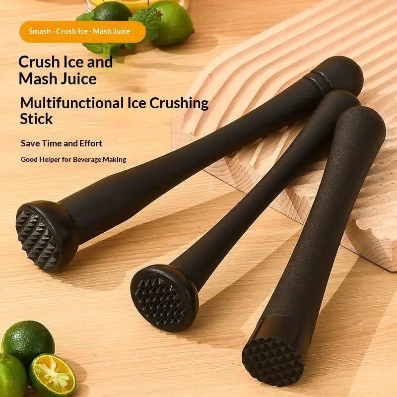 1 Pcs PP Cocktail Muddler with Grooved Nylon Tip, Bar Tool for Mashing Mixing Homemade Drinks Mojito Oasis Select