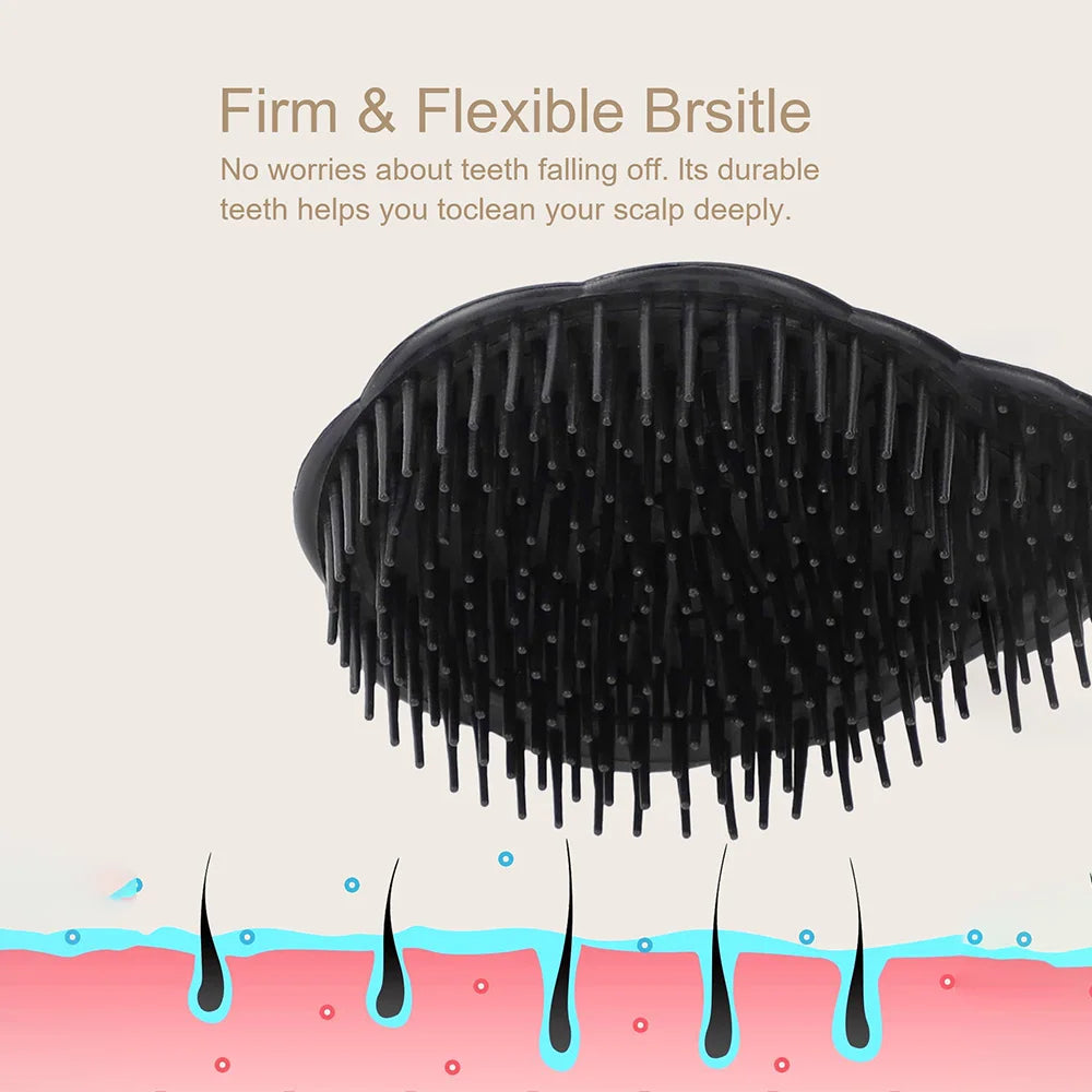 Head Wash Clean Care Hair Root Itching Scalp Massage Comb Shower Brush Shampoo Brush Oasis Select