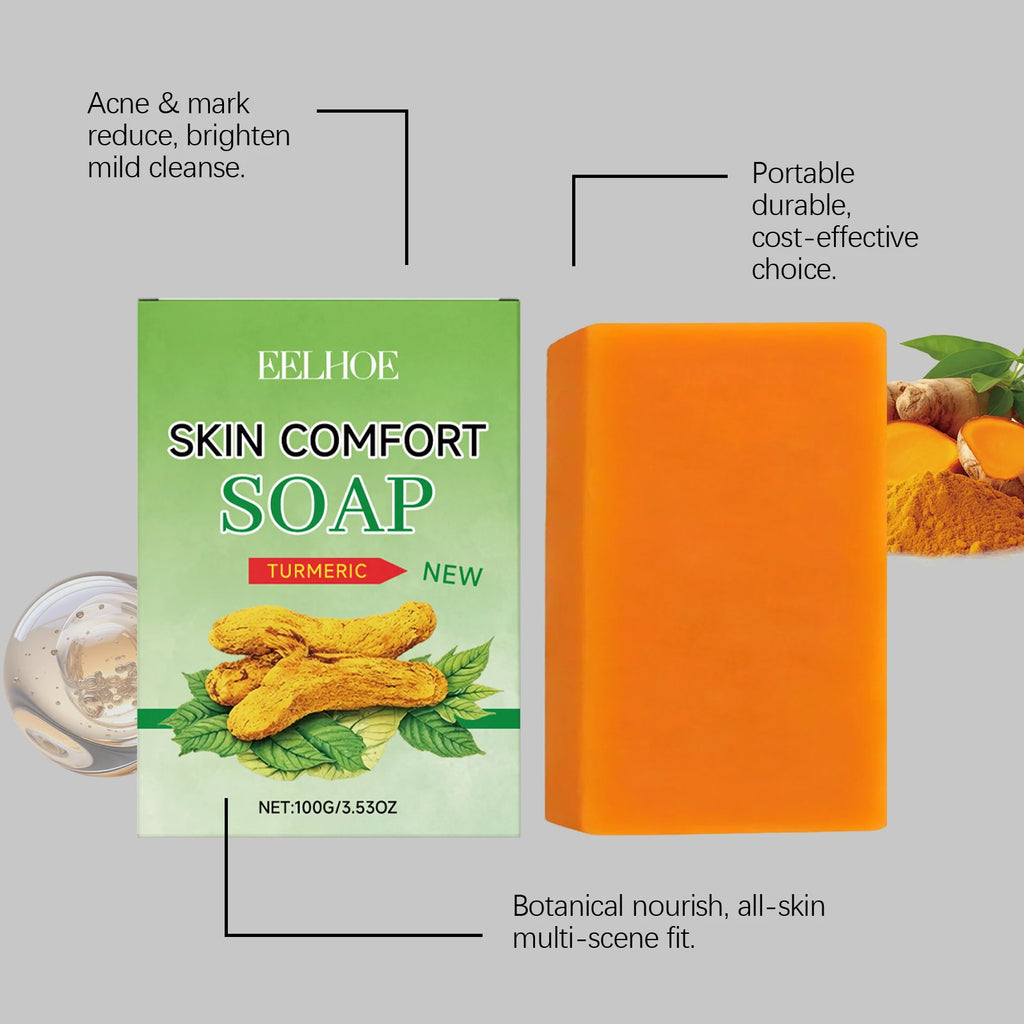 Turmeric Care Soap – Moisturizing Cleanser for Clear, Bright Skin Turmeric Bar Soap Oasis Select