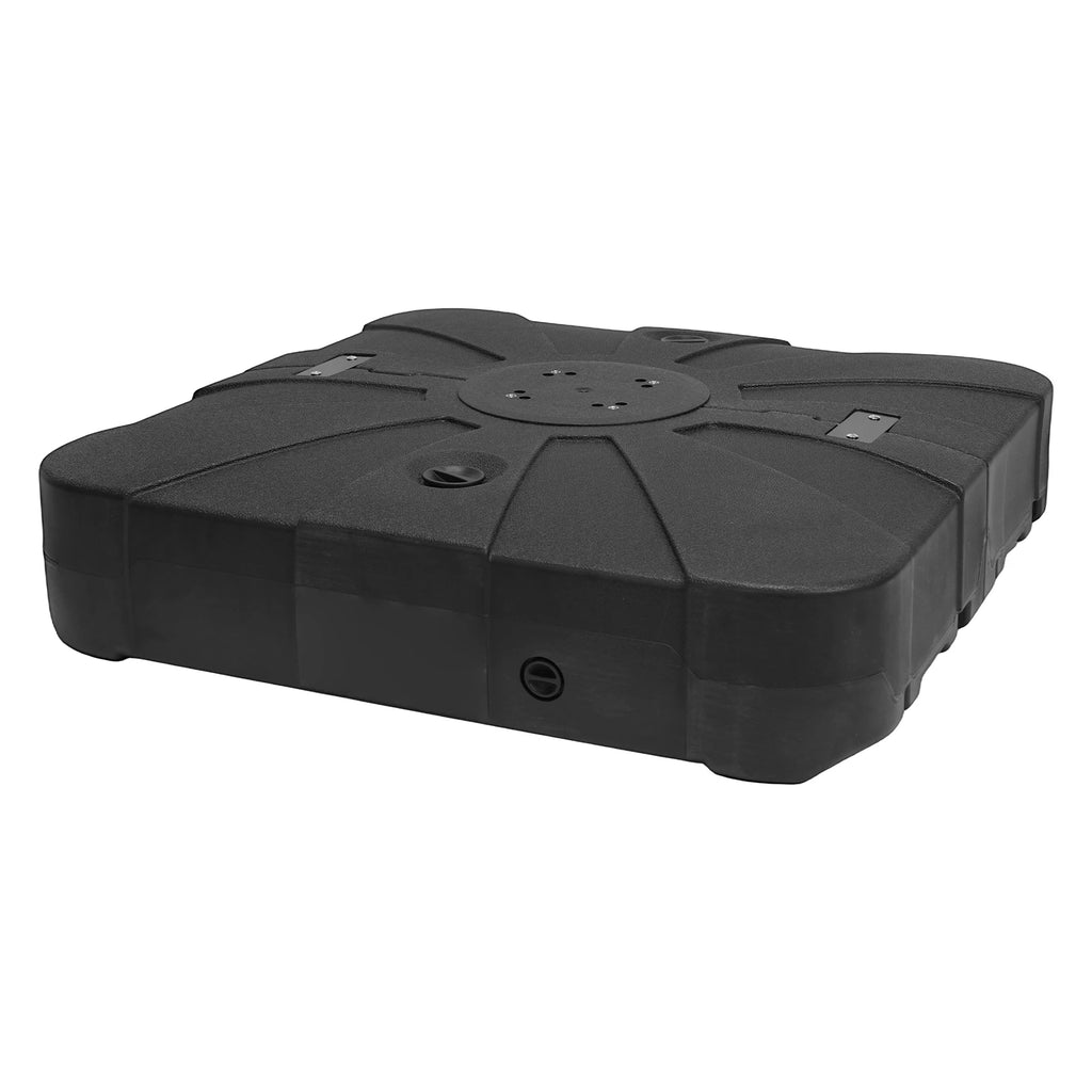 Cantilever Umbrella Base with 4 Wheels Umbrella Stand Patio Umbrella Base 100L Water Tank for Outdoor Patio Umbrellas Accesoory Oasis Select