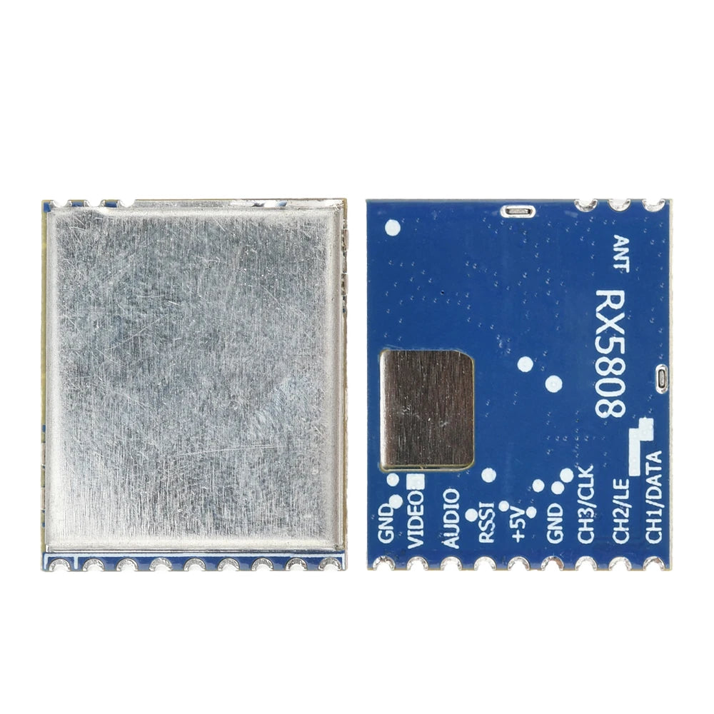 RX5808 4.9G-5.8G Audio Receiver SPI Control Wireless Audio Video Receiving Module for FPV Systems RC DIY Electronic Kit Oasis Select