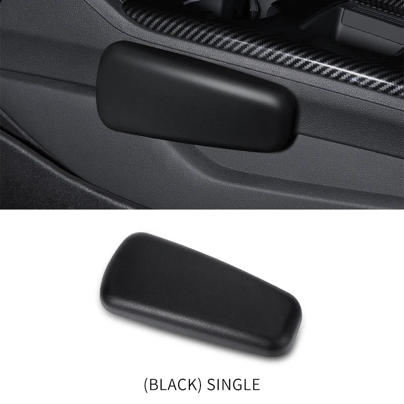 Leather Car Knee & Elbow Cushion Pad | Memory Foam Armrest Support