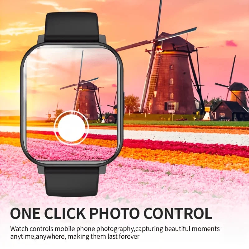 ERUN Smart Watch – Calls, Fitness Tracker & Alexa | Unisex