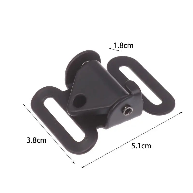 3-Pack Metal Anti-Slip Buckle Fasteners for Backpack & Luggage Strap Buckle Fastener Oasis Select 3PCS