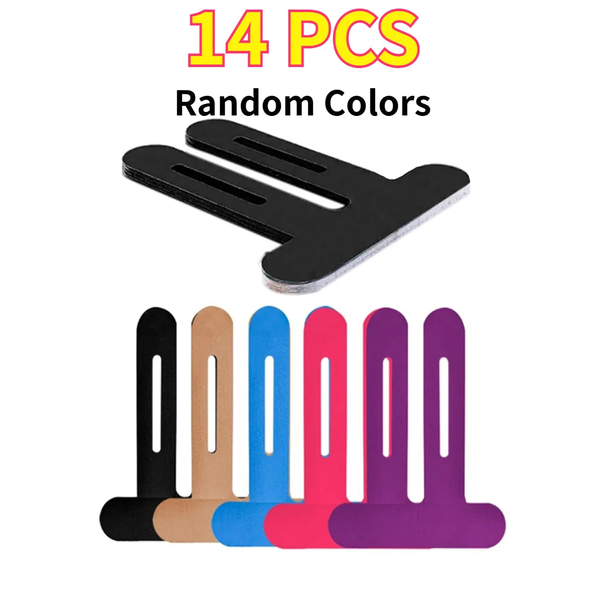 14/28 PCS Kinesiology Tape for Knees Waterproof Elastic Athletic Muscle Support Tape Breathable Strips Sports Joint Recovery Oasis Select Random 14pcs