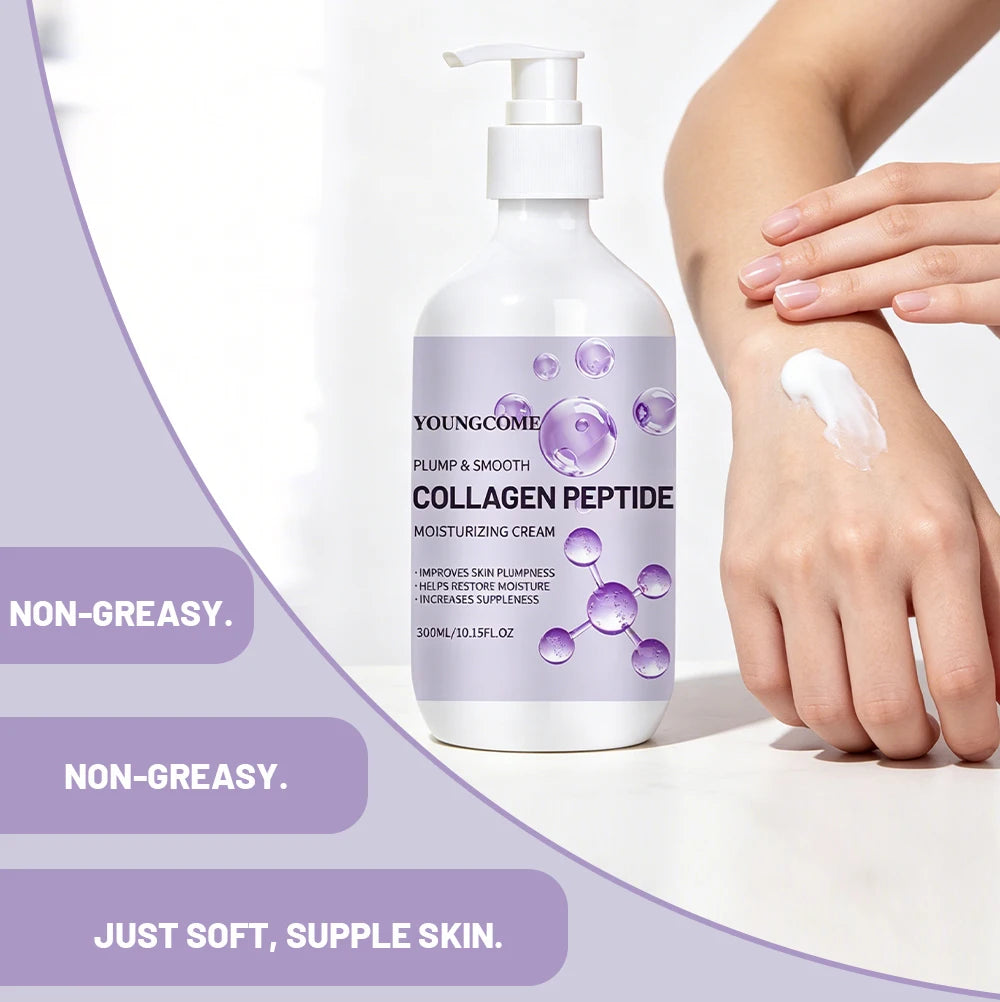 YOUNGCOME Collagen Peptide Body Cream – Deep Hydration 300ml