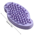 Double-Sided Rubber Pet Grooming Brush for Dogs & Cats
