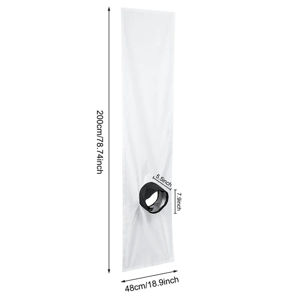 Air Conditioner Window Seal Windproof Waterproof Portable Seal Cloth Air Conditioner Accessories for Medium Large Casement Crank Oasis Select 2 meters