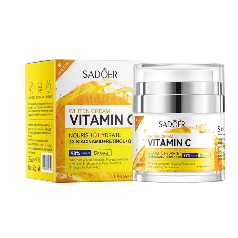 Retinol & Vitamin C Brightening Face Cream – Whitening Moisturizer Brightening Face Cream Oasis Select Default Title