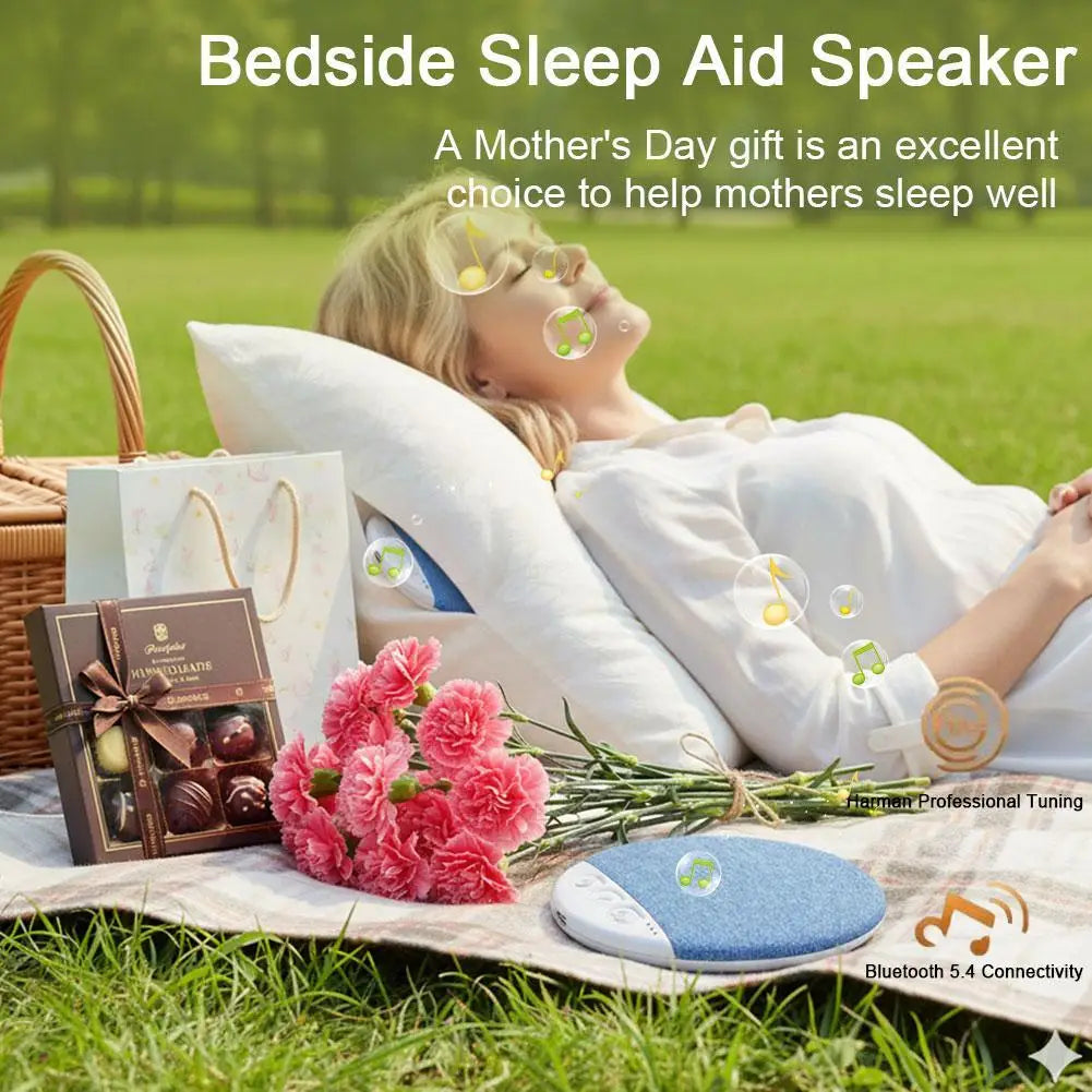 Under Pillow Bluetooth Speaker – White Noise Sleep Aid Hi-Fi
