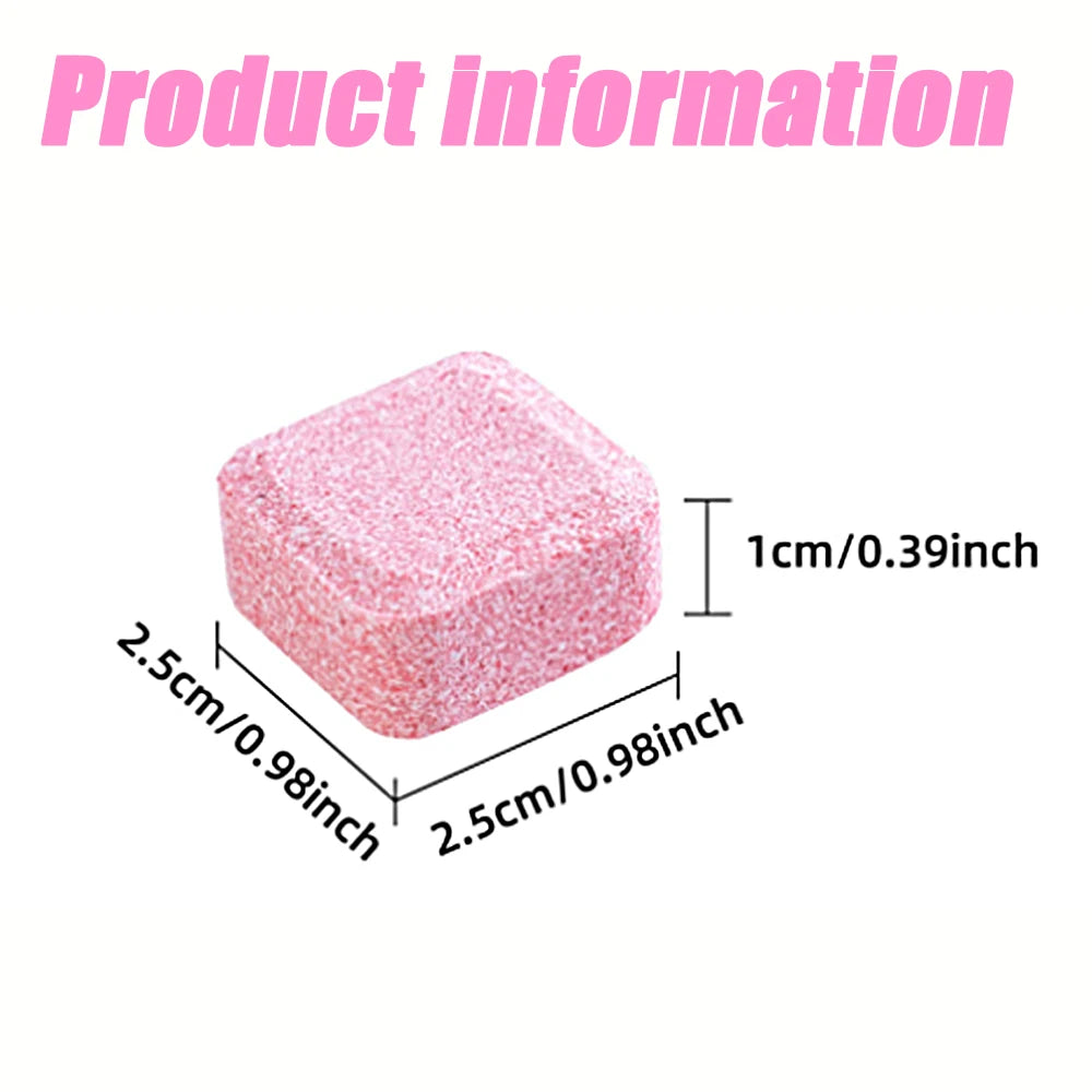 3-20Pcs Toilets Cleaning Effervescent Tablet Toilet Cleaner Deodorant Remover Urine Stain Yellow Dirt Home Batnroom Cleaning Oasis Select