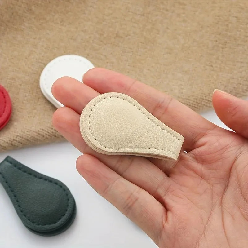 Fixed Magnetic Buckle for Trouser Legs Detachable Nail-free and Seam-free Leather Leg-retracting Buckle Sewing Tools Accessoires Oasis Select