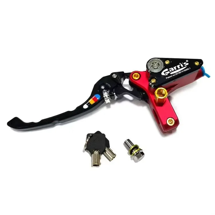 Motorcycle CNC modification accessories anti-theft lock direct push up pump hydraulic brake clutch pump oil pipe assembly Oasis Select left 3