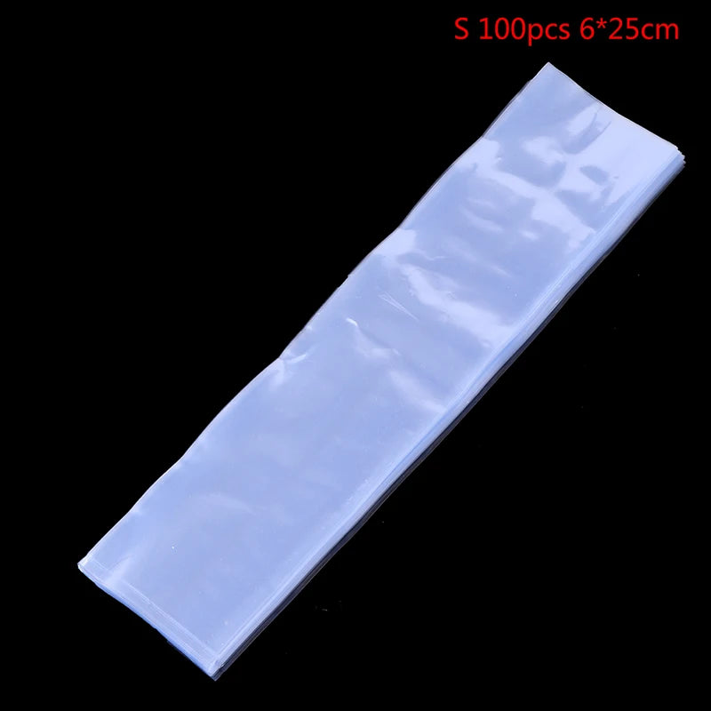 100pcs Transparent Shrink Film Bags Dustproof Protective Cover TV Remote Control Waterproof Protective Cover Home Dustproof Oasis Select S