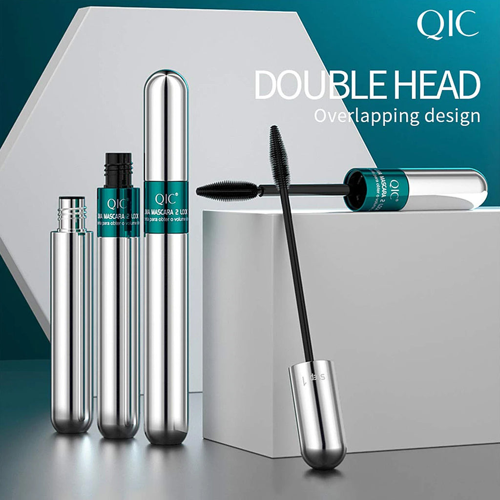 QIC Silk Fiber Mascara – Waterproof, Volumizing & Lengthening