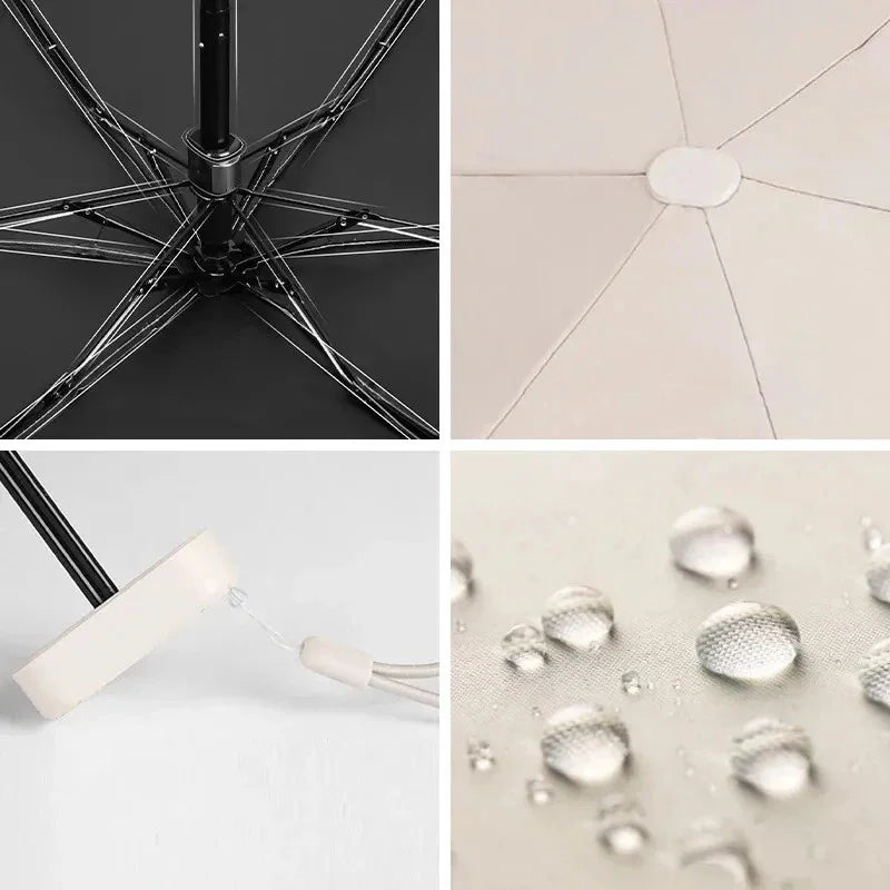 Mini Umbrella Capsule Dual-Use Portable Rainproof Sun Protection Sunny Rainy Mode Outdoor Travel Parasol for Travel Oasis Select