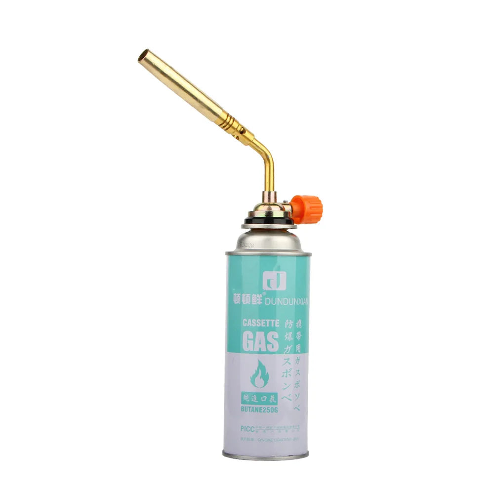 High Temperature Portable Butane Welding Torch Gas Burner Flame Gun for Outdoor Camping BBQ Gas Lighter Oasis Select Welding Torch