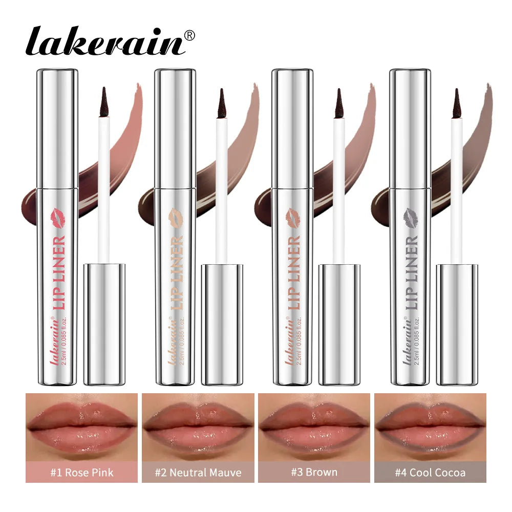 Transfer-proof Peel Off Lip Liner Waterproof Smudge-proof Long-Lasting Matte Velvet Lip Liner Ink Tattoo Makeup Lip Liners Oasis Select SET