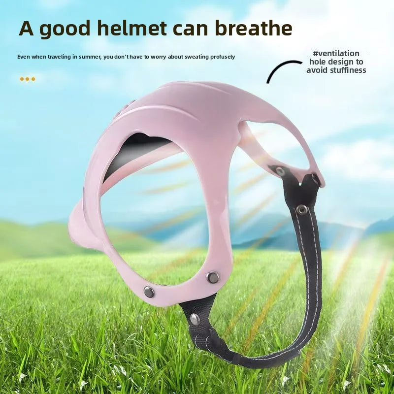 Helmet Fashion Dog Cat Motorcycle Pet Dog Helmet Pet Accessories Oasis Select