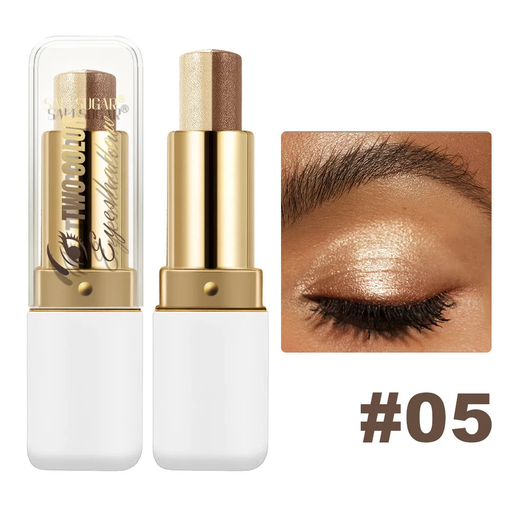 SAM SUGAR Two-Tone Eyeshadow Stick – Shimmer, Waterproof