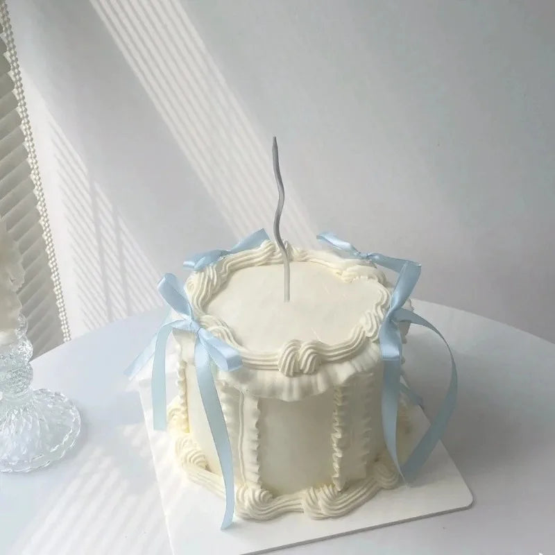 Simulation Cake Model Internet Popular Bow Birthday Fake Window Decoration Sample Photography Props Oasis Select