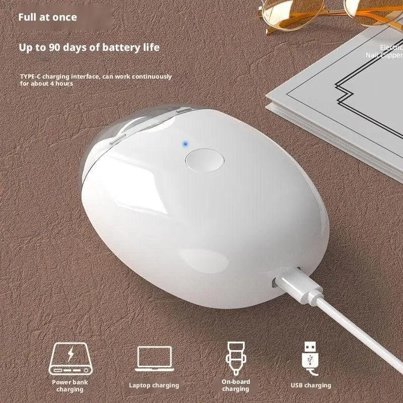 2-in-1 Electric Nail Clipper & Grinder with LED Light Electric Nail Clipper Oasis Select