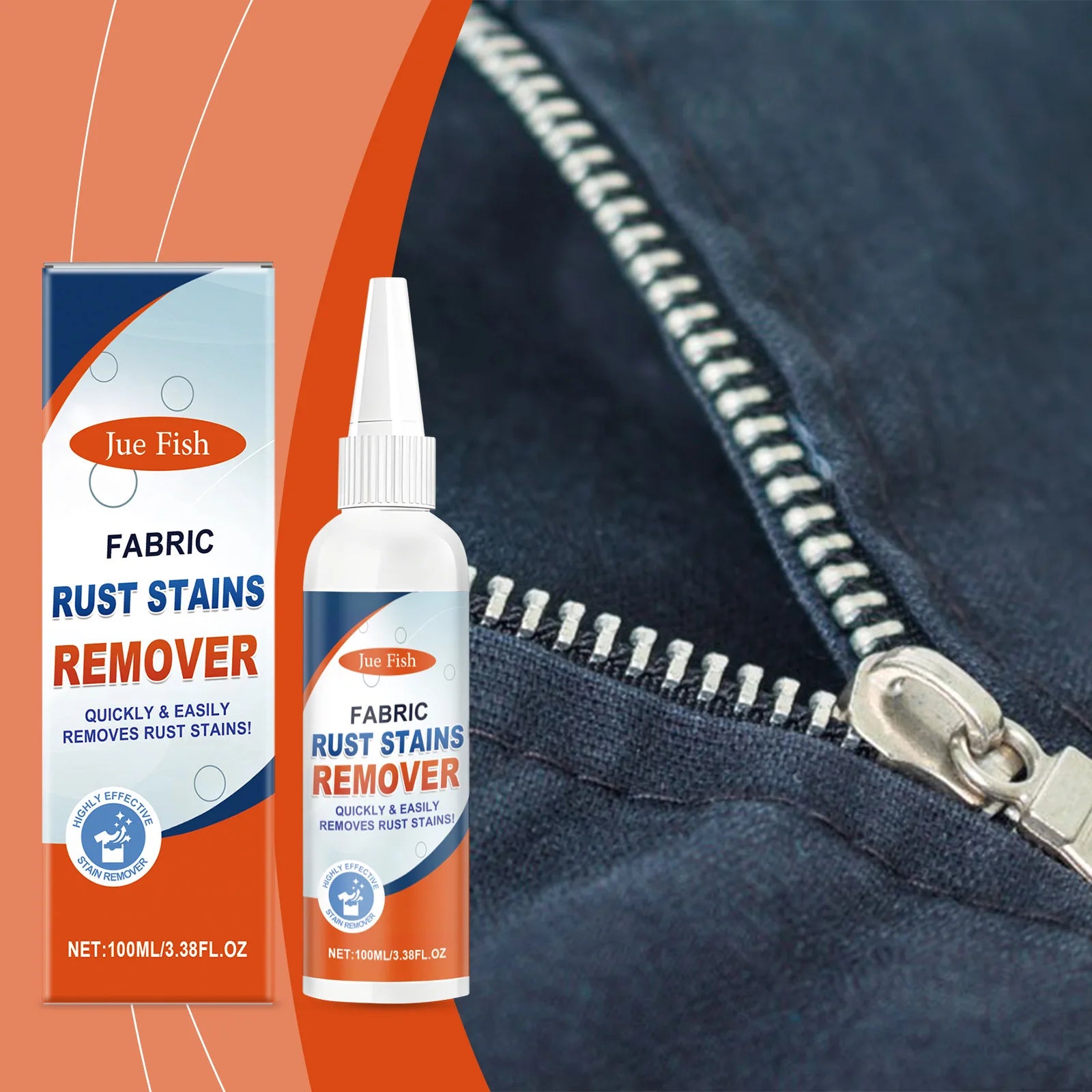 Fabric Rust Remover Cleaning Stubborn Stain Dirt Rust Spot Non Irritating Safe Long Lasting Fragrance Cloth Fabric Rust Remover Oasis Select