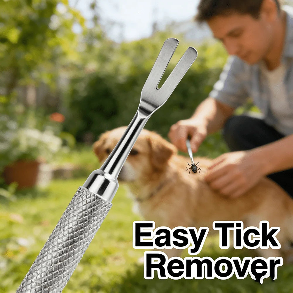 Stainless Steel Pet Grooming Flea Removal Tool Set, Portable and Washable Pet Grooming Products, Suitable for Cats and Dogs Oasis Select