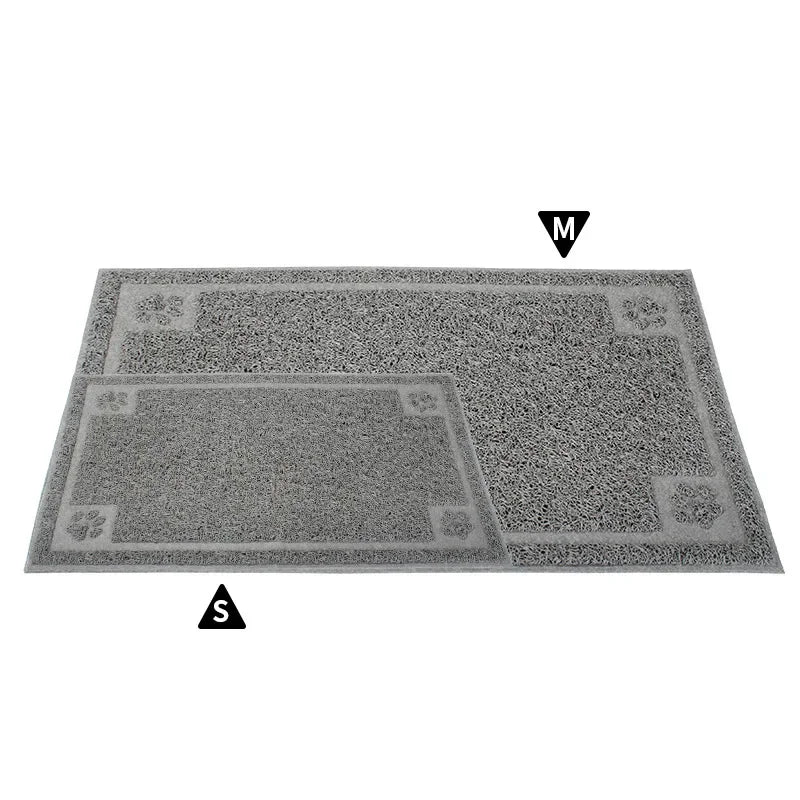 Dog Bowl Mat for Cat and Dog Bowls Silicone Non-Slip Absorbent Waterproof Dog Food Mat Easy to Clean Unique Paw Design Oasis Select