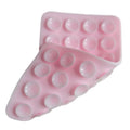 Silicone Suction Pad Double Sided For Mobile Phone Fixture Suction Cup Backed Adhesive Silicone Rubber Sucker Pad For Fixing Oasis Select Light pink