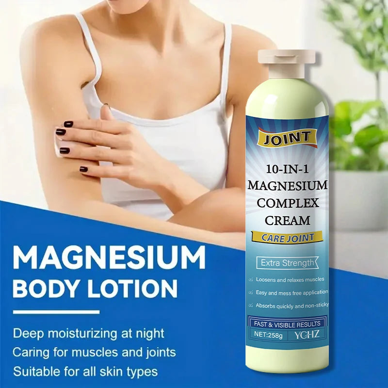 Magnesium Muscle Cream – Collagen Body Lotion | 258g