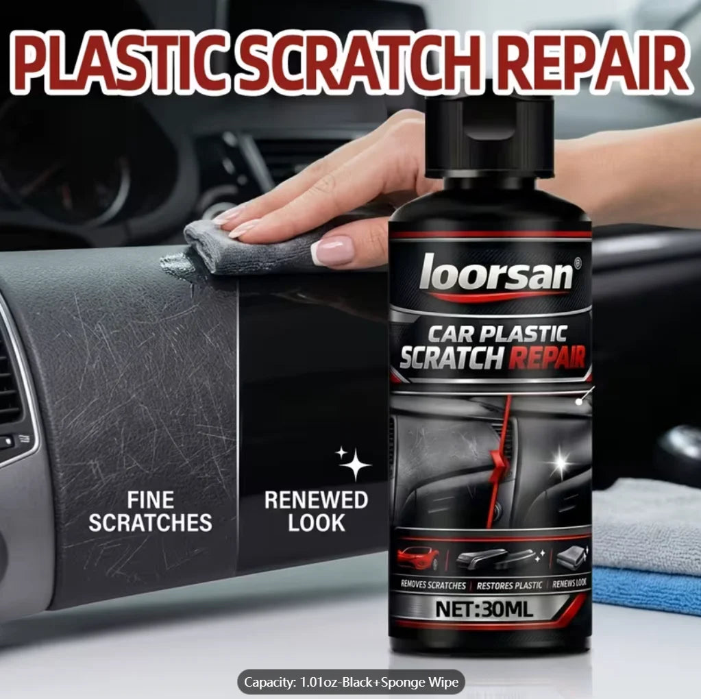 Car Plastic Scratch Repair & Dashboard Restorer with Sponge Car Interior Restorer Oasis Select