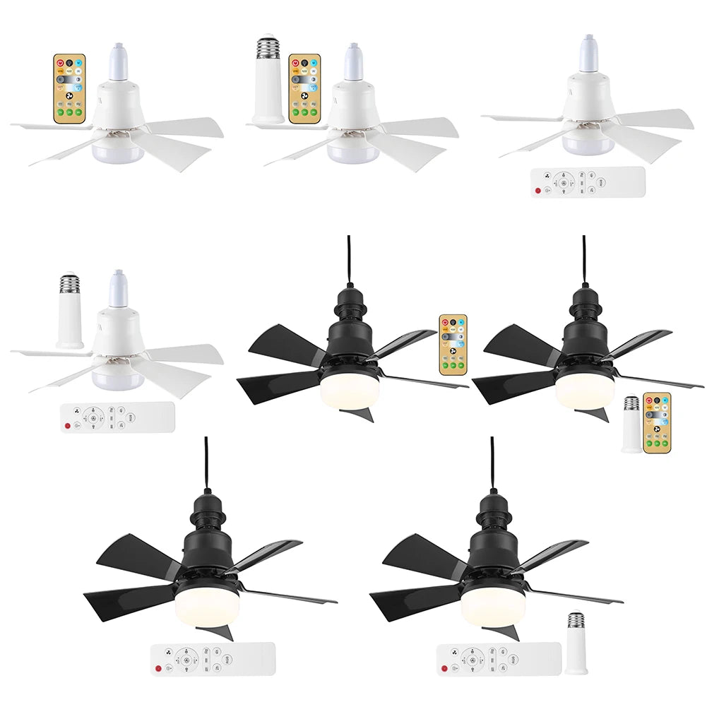 40W E27 LED Ceiling Fan Light – Remote Control, 3 Speeds Ceiling Fan Light Oasis Select