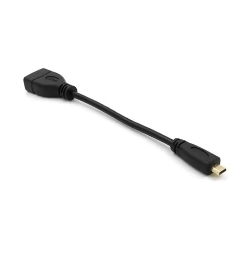 Micro HDMI-Compatible Cable Micro To HDMI Female Data Transmission Line Cable for Raspberry Pi 5/Pi 4 Hero 7 6 A6000 Camera HDTV Oasis Select